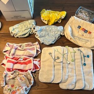 Cloth Diapers and Cloth Diaper Covers